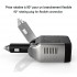 Onduleur pour véhicule POWERXCEL avec 2 ports USB et prise CA - 150 W Onduleur pour véhicule POWERXCEL avec 2 ports USB et prise CA - 150 W