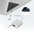 Adaptateur USB-C mâle à VGA femelle HD - Blanc Adaptateur USB-C mâle à VGA femelle HD - Blanc