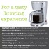 Hauz compact 12-cup coffee maker - Gray