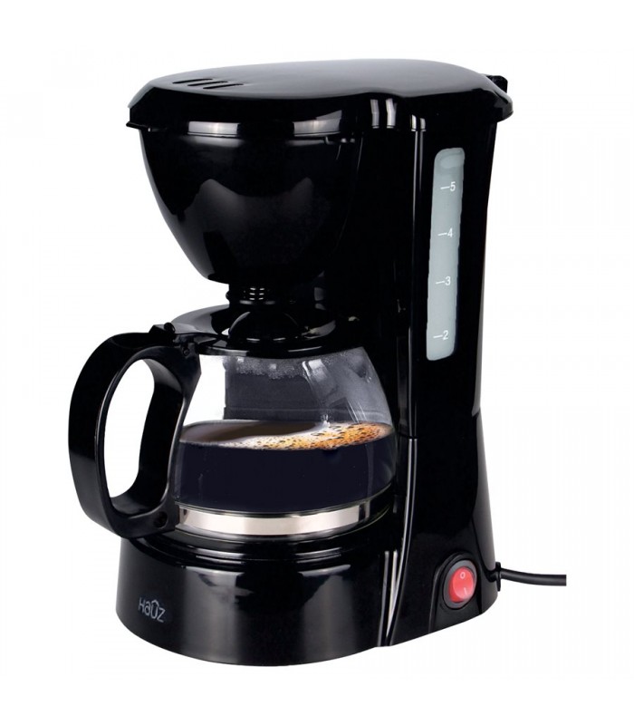 Hauz 5 cup coffee maker - Black