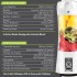 Hauz 380ml USB Rechargeable personal blender with drinking spout, White