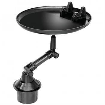 Boost Porte-gobelet de voiture Plateau rotatif support pour téléphone