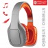 Escape Wireless Hands-Free Stereo Headphones - Grey and Orange