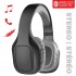 Escape Wireless Hands-Free Stereo Headphones - Black and Gray