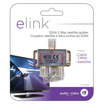 eLink Coupleur satellite à deux sorties – 2 Ghz