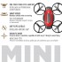 Escape Mini RC quadcopter drone
