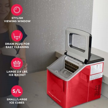 Frigidaire EFIC452-SSRED XL Machine à glace 18 KG - Recertifié