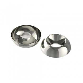 Reliable Fasteners Rondelle de finition #8 - acier inoxydable - Paquet de 10