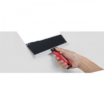 Goldblatt Couteau à rubaner pour cloisons sèches, acier bleu, 14 po