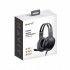 Havit H220D Casque audio filaire avec prise jack 3,5 mm et microphone réglable - Noir