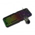 Speedex 3-in-1 Multimedia Rainbow backlighting wired gaming keyboard + Mouse