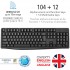 eLink Wireless English Keyboard & Mouse Combo
