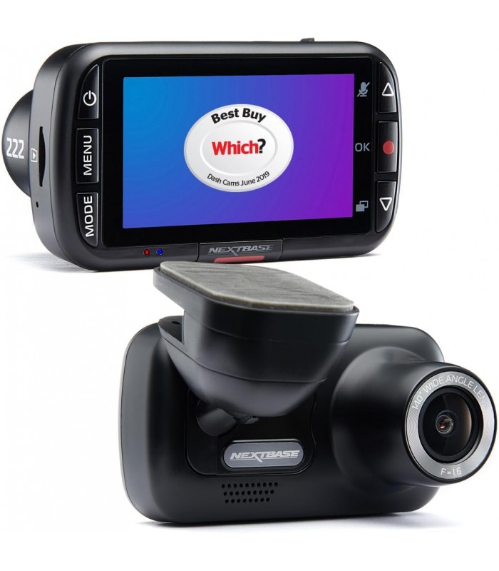 Nextbase 222 2.5 po. Dashcam Black