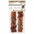 Bites Snack pour animaux en bande de bacon (15CM) naturel au poulet 2PK