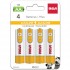 RCA AA Alkaline Battery - Pack of 4