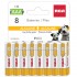 RCA AAA Alkaline Battery - Pack of 8