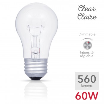 RCA Appliance Bulb A15 120V 60W Clear