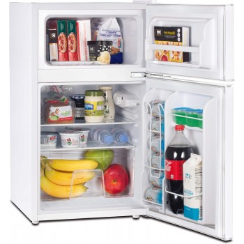 RCA Réfrigérateur et congélateur 2 portes 3.2 pi³ - NEUF