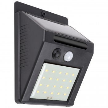 RCA Solar Motion Sensor Wall Light – IP44 Waterproof