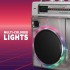 ION Retro Glow Boombox Sans-Fil ( RetroBoomBox ) - Recertifié