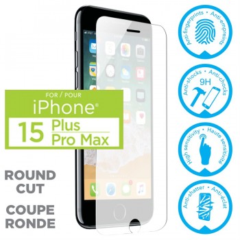 eLink Screen Protector Tempered Glass - iPhone 15 Plus / 15 Pro Max