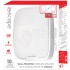 Escape TWS wall-mounted wireless speaker with FM radio and microphone - White