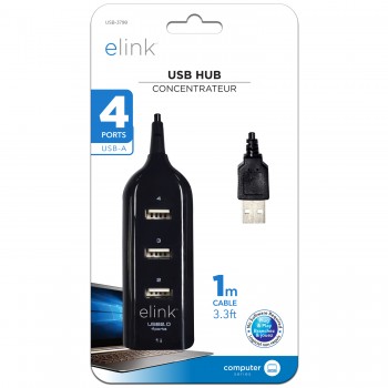 eLink USB HUB 2.0 hi-speed ports
