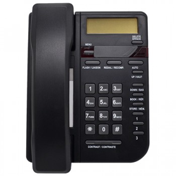 V100E Caller ID Phone Black