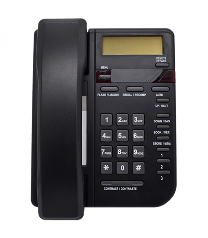 V100E Caller ID Phone Black