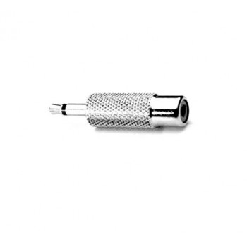 A-1074 3.5mm Mono Plug To RCA Jack Adapter Metal Body