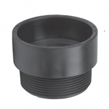 ABS Male Adapter 1-1/2 in. - Black