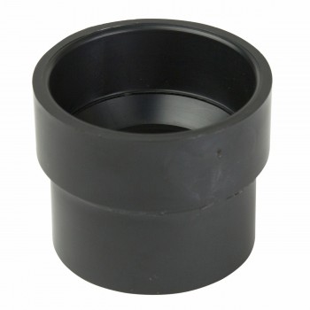 ABS Reducing Coupling 1-1/2in x 1-1/4in Black