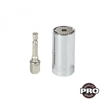 AddTools Douille universelle avec adaptateur - 1/4 à 3/4 pouces