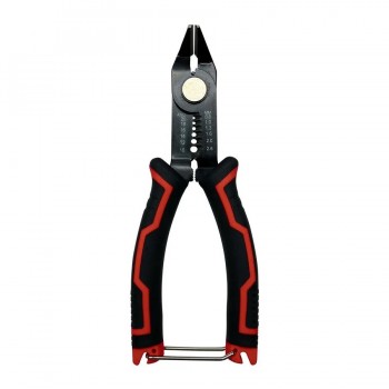 AddTools Pince à dénuder de calibre 20-10 AWG avec coupe fils - 6.5 po.