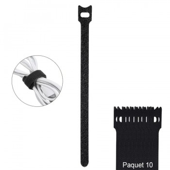 AddTools 10-Pack 13-Inches (330 mm) Reusable Velcro Cable Tie