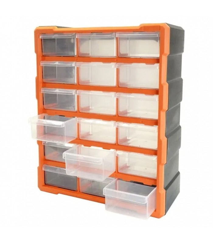 AddTools 18-Drawer Storage Cabinet - 475 mm x 380 mm x 160 mm