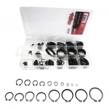AddTools Assortiment d'anneaux de retenue Circlip 18 tailles - Acier - 300 pièces