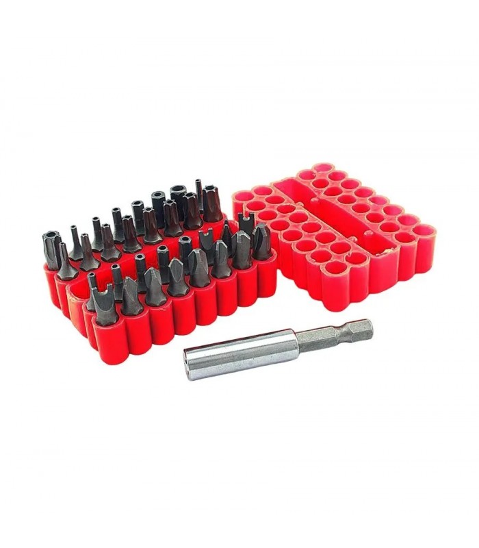 AddTools 33-Piece Drill/Driver Security Bit Set with Magnetic Bit Holder