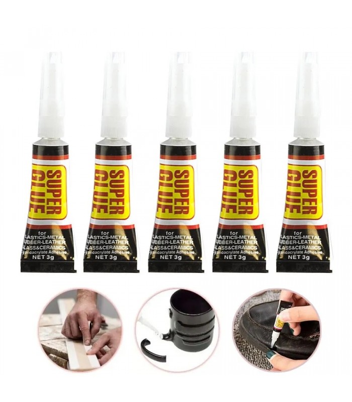 AddTools 5-Pack 3g Extra Strong Glue Tube