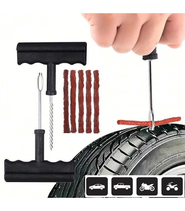 AddTools 7-Piece Vehicle Tire Repair Kit