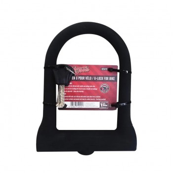 AddTools Cadenas en U pour vélo avec 2 clés - Dianètre de 16.8 mm