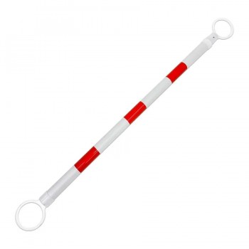 AddTools Extendable Traffic Cone Bar - 3.3 to 7 ft - Red and White