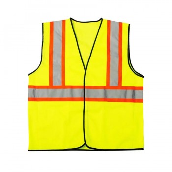AddTools High Visibility Safety Vest with Reflective Stripes - X-Large - Yellow