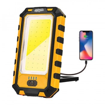 AddTools LED work light with magnetic base and integrated portable charger - IP54 - 4 modes - 650 lumens