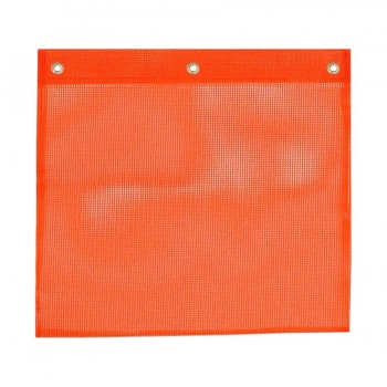 AddTools Mesh Flag with Grommets - Orange - 18 X 18 in - 2-Pack