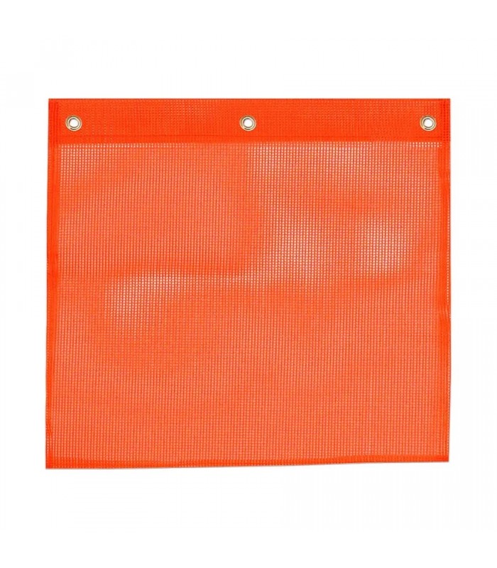 AddTools Mesh Flag with Grommets - Orange - 18 X 18 in - 2-Pack