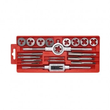 AddTools Ensemble de tarauds et filières métriques - 20 pièces