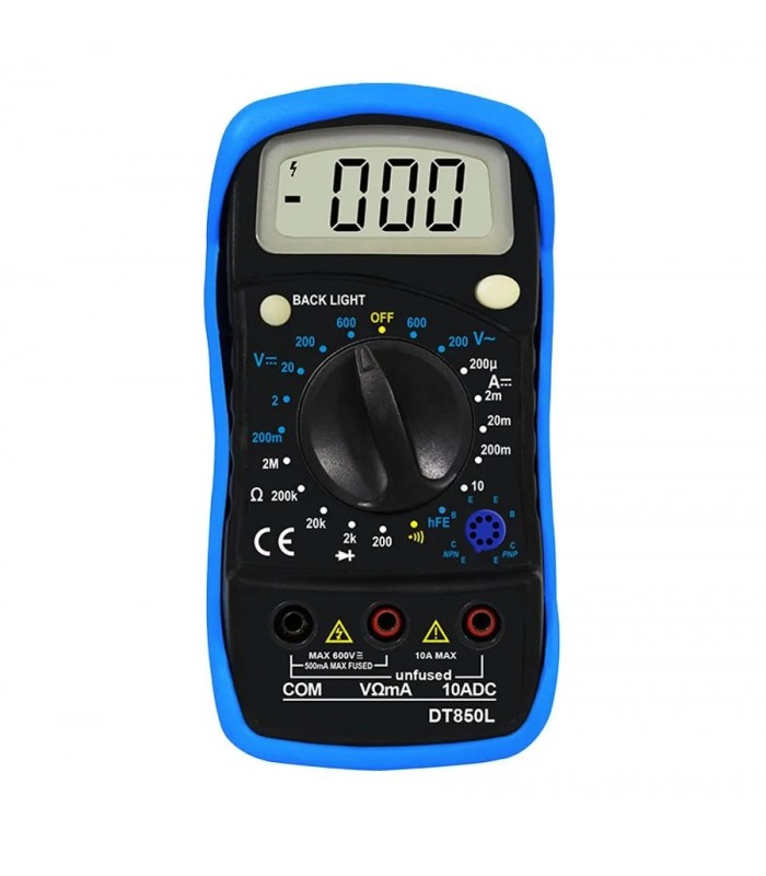 AddTools Multimètre numérique de poche avec écran ACL rétroéclairé - 600 V AddTools Multimètre numérique de poche avec écran ACL rétroéclairé - 600 V