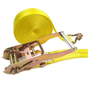AddTools Sangle à cliquet à crochet en J - Capacité de 4536 kg - 50 mm X 9.14 m