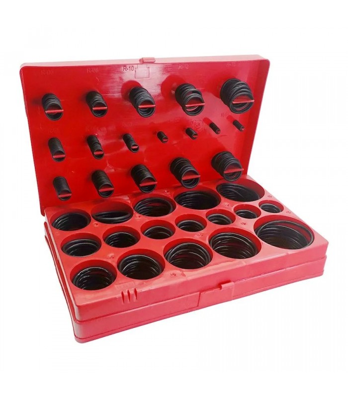 AddTools Assortiment de joints toriques SAE en nitrile avec boîtier - 407 pièces